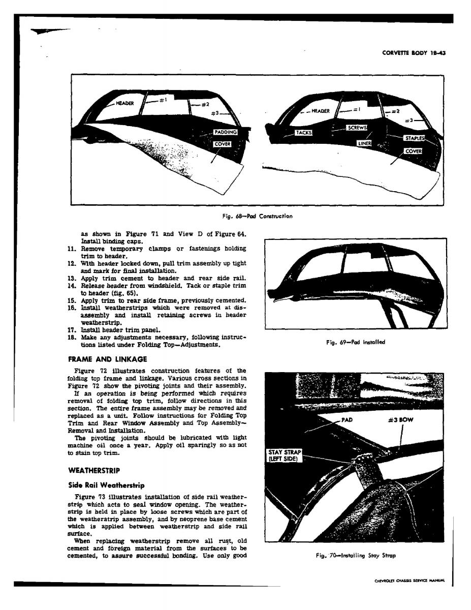 Chevrolet Corvette C3 owners manual / page 66