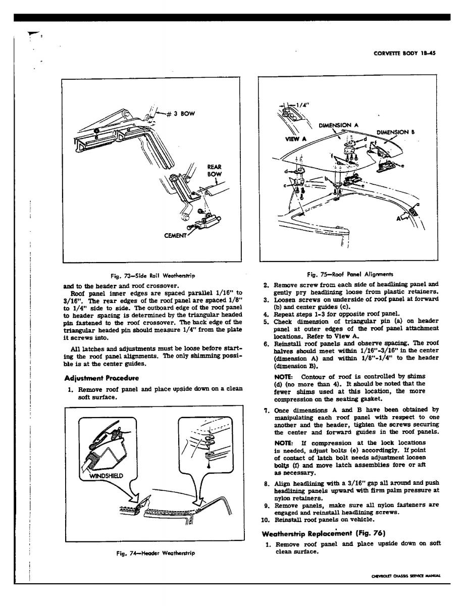 Chevrolet Corvette C3 owners manual / page 68