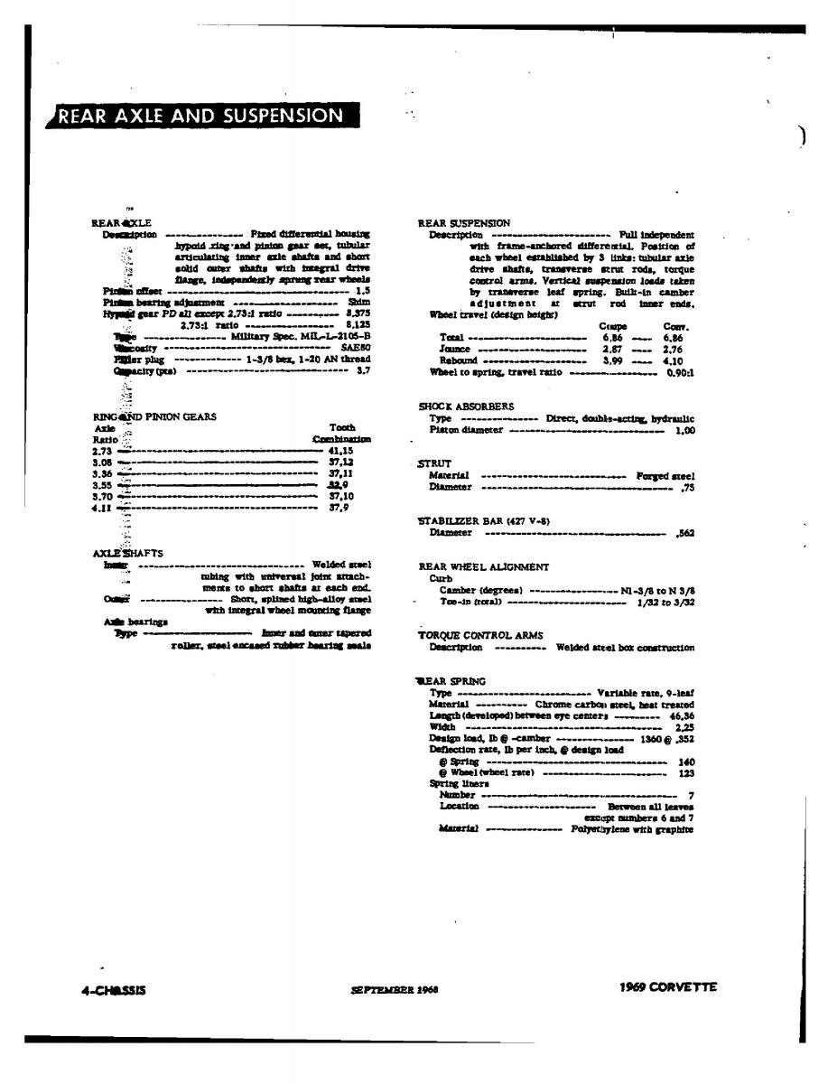 Chevrolet Corvette C3 owners manual / page 119