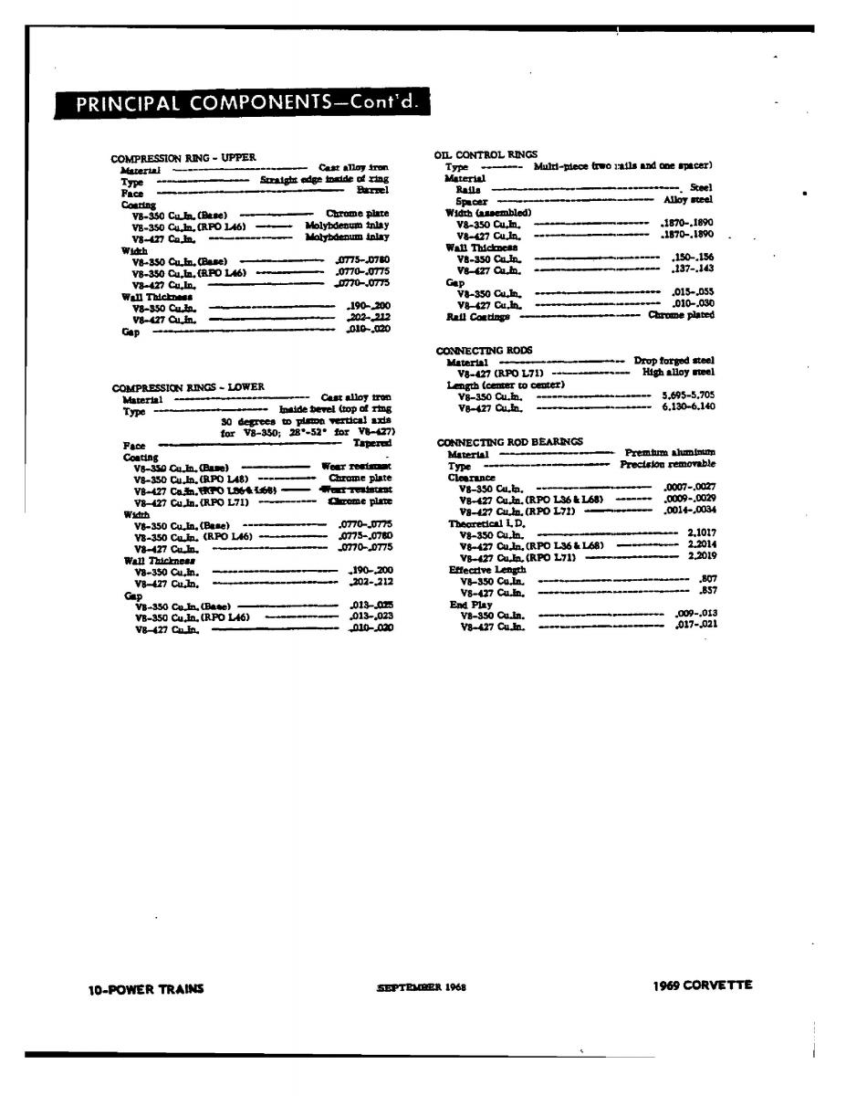 Chevrolet Corvette C3 owners manual / page 133