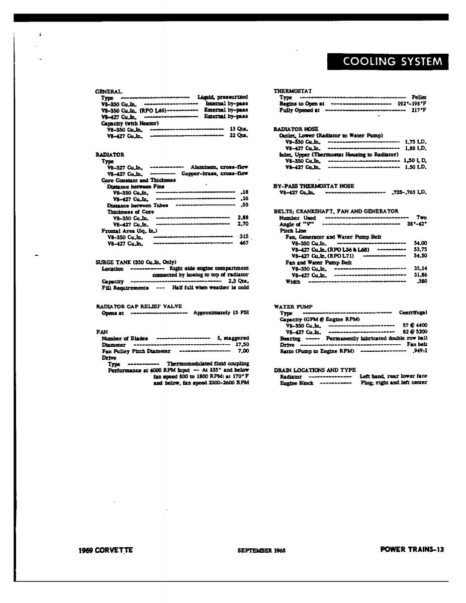 Chevrolet Corvette C3 owners manual / page 136