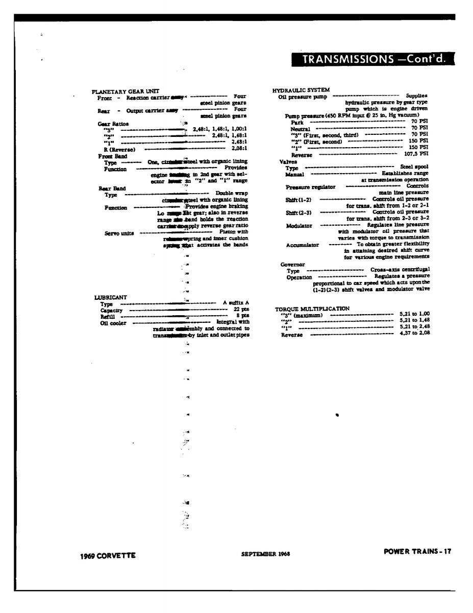 Chevrolet Corvette C3 owners manual / page 140