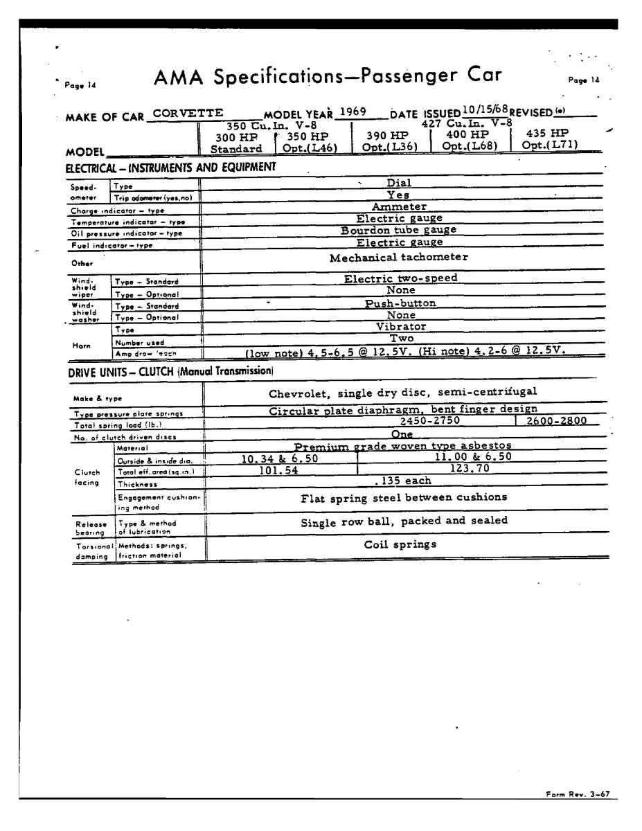 Chevrolet Corvette C3 owners manual / page 156