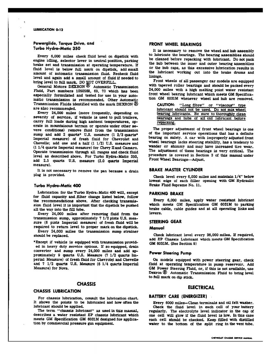 Chevrolet Corvette C3 owners manual / page 18