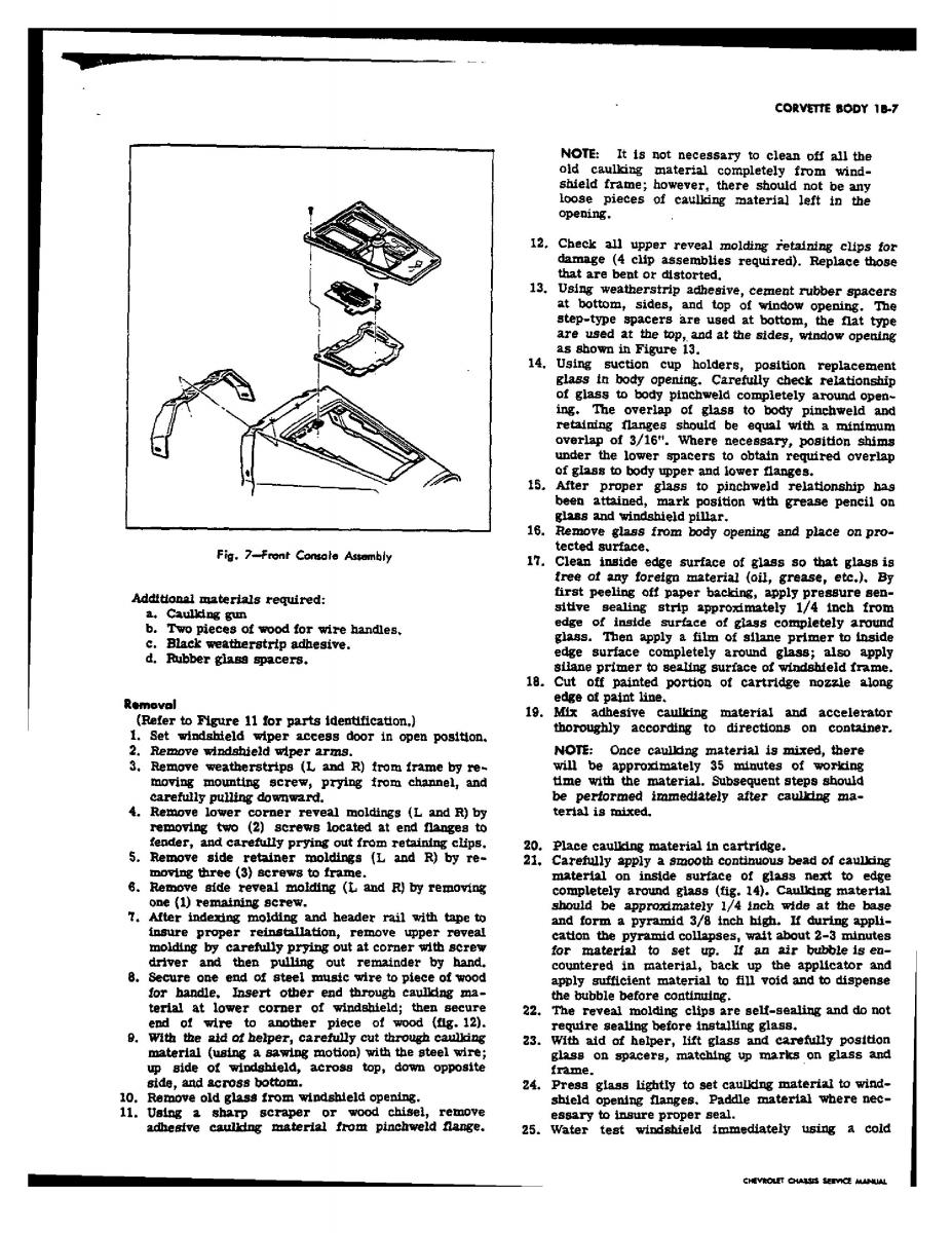 Chevrolet Corvette C3 owners manual / page 30