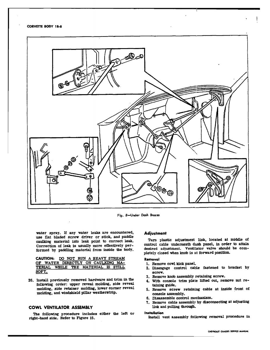 Chevrolet Corvette C3 owners manual / page 31