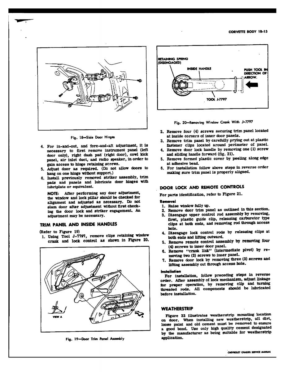 Chevrolet Corvette C3 owners manual / page 36