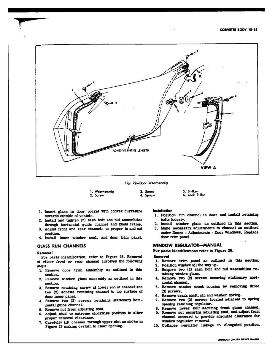 Chevrolet Corvette C3 owners manual / page 38