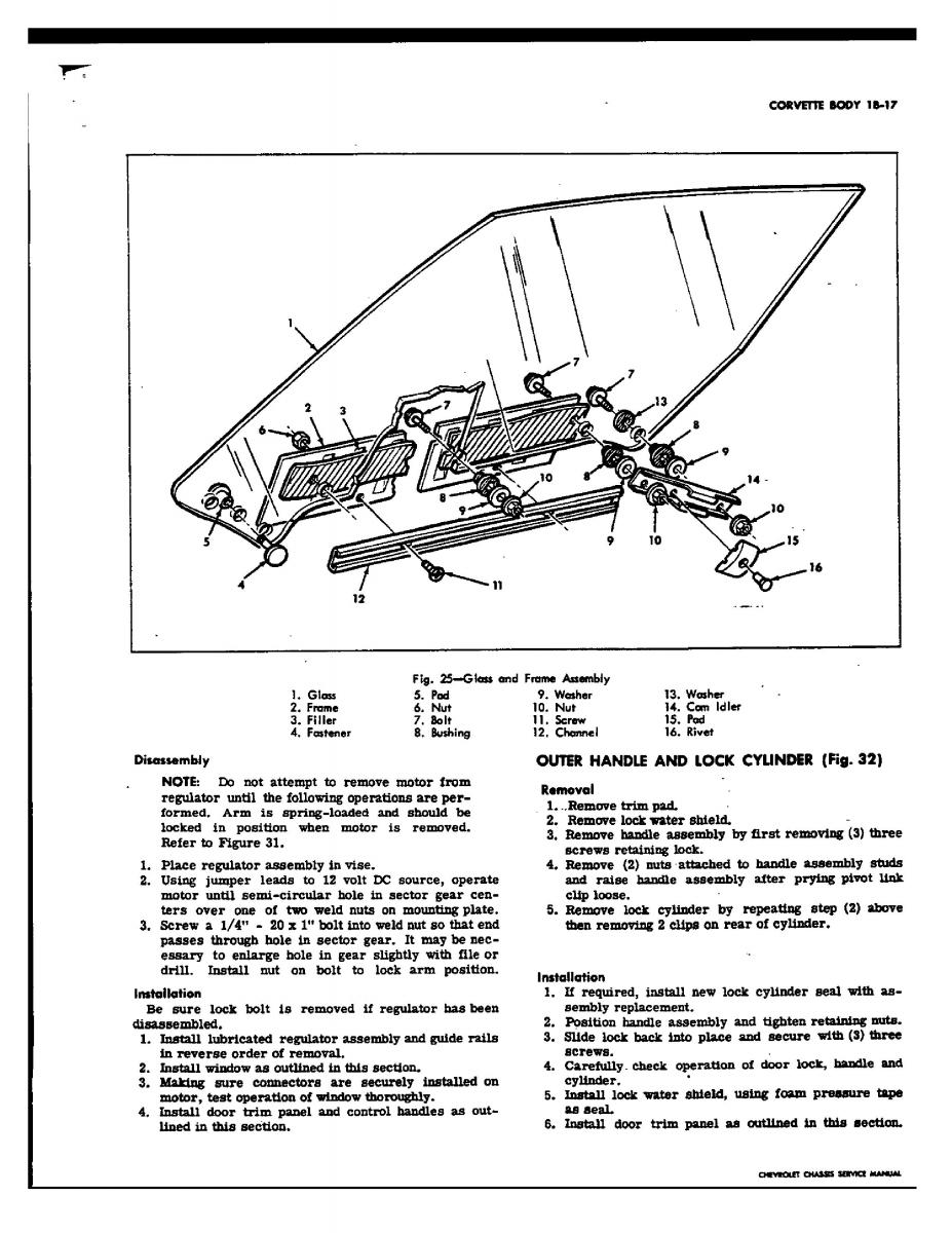 Chevrolet Corvette C3 owners manual / page 40