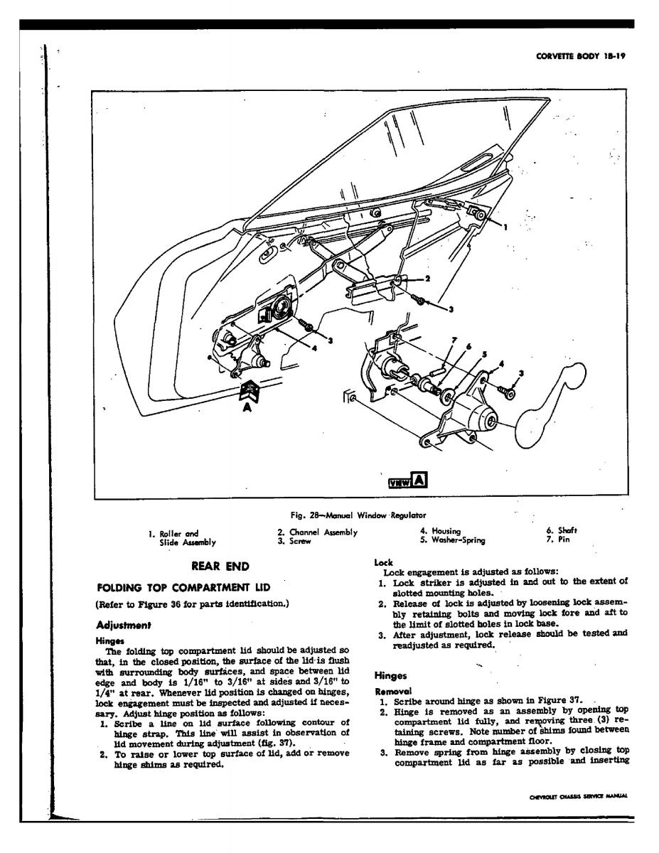 Chevrolet Corvette C3 owners manual / page 42