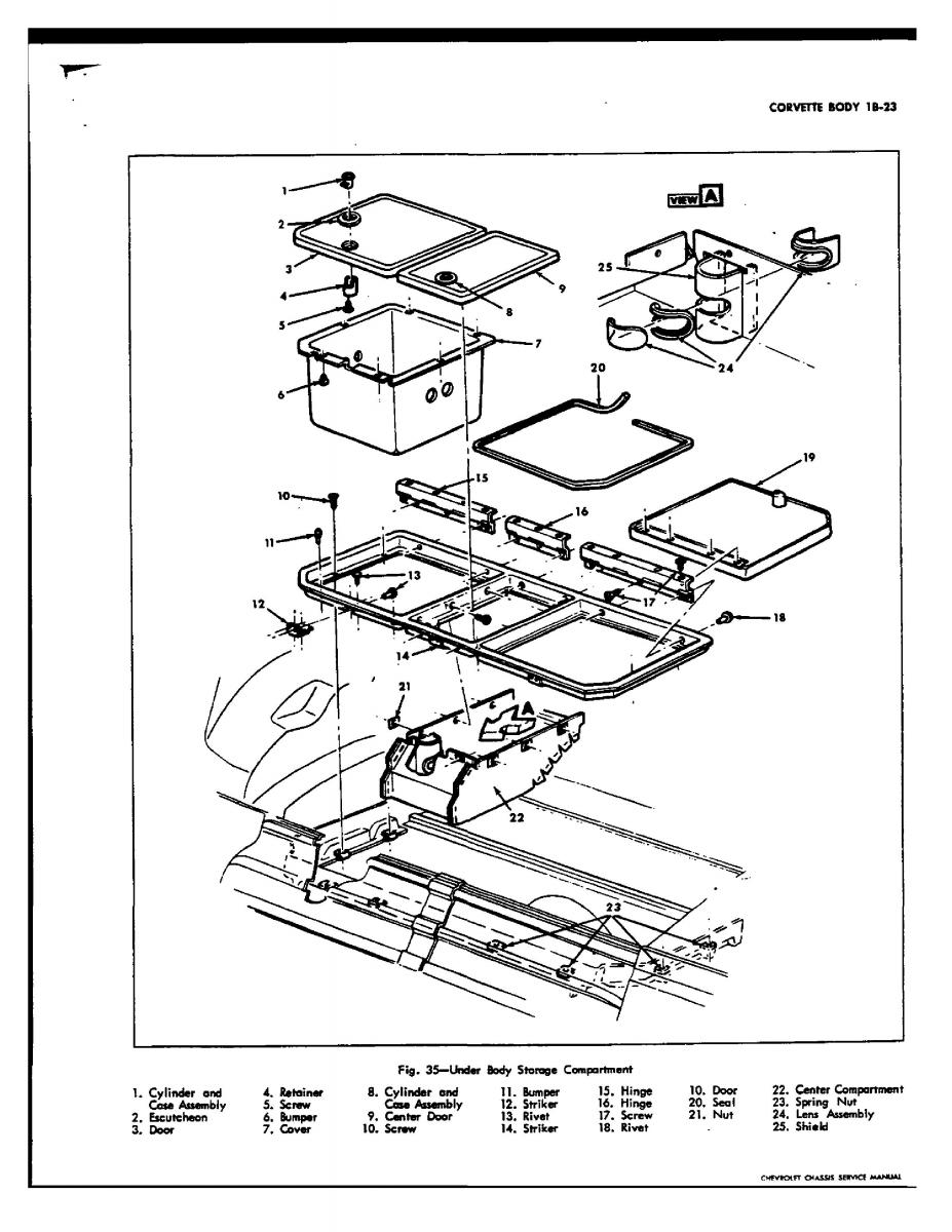 Chevrolet Corvette C3 owners manual / page 46