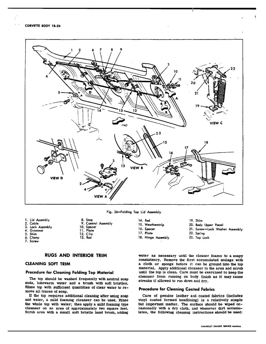 Chevrolet Corvette C3 owners manual / page 47