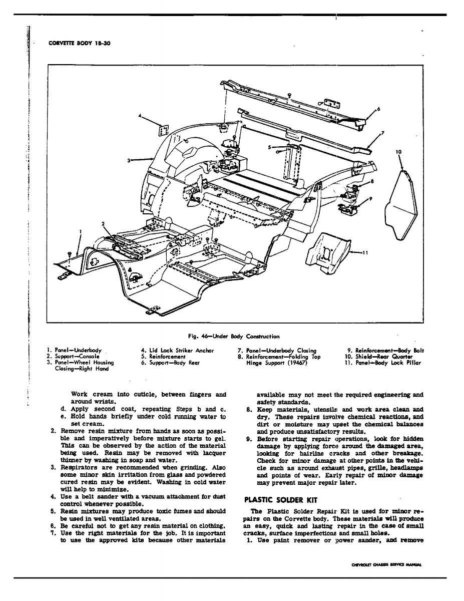 Chevrolet Corvette C3 owners manual / page 53