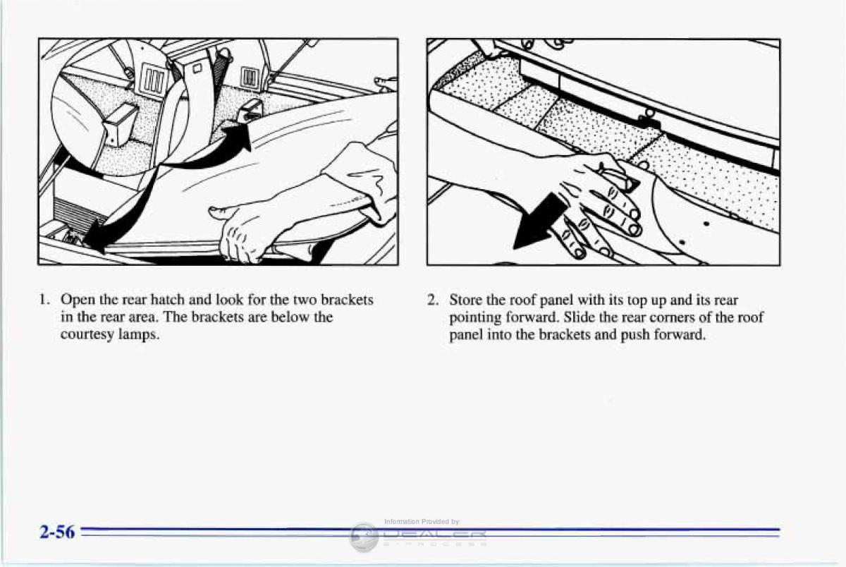 Chevrolet Corvette C4 owners manual / page 99