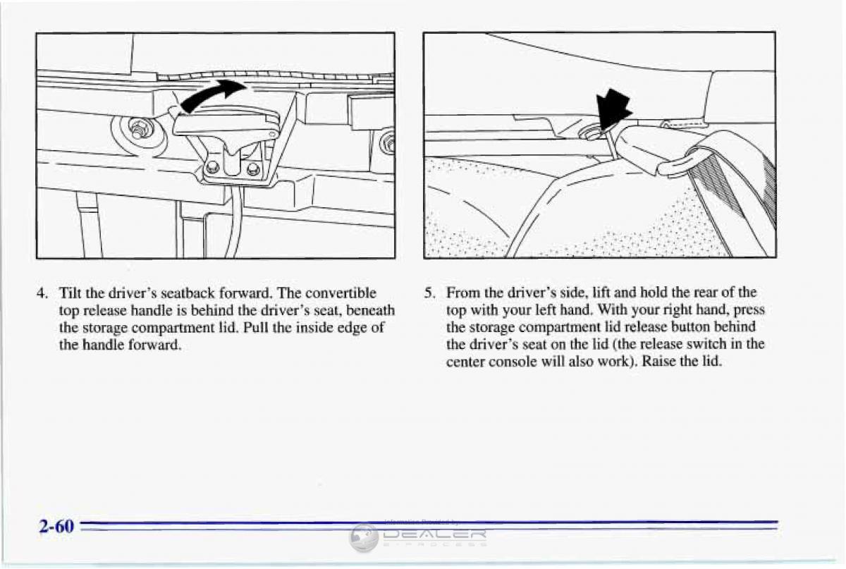 Chevrolet Corvette C4 owners manual / page 103