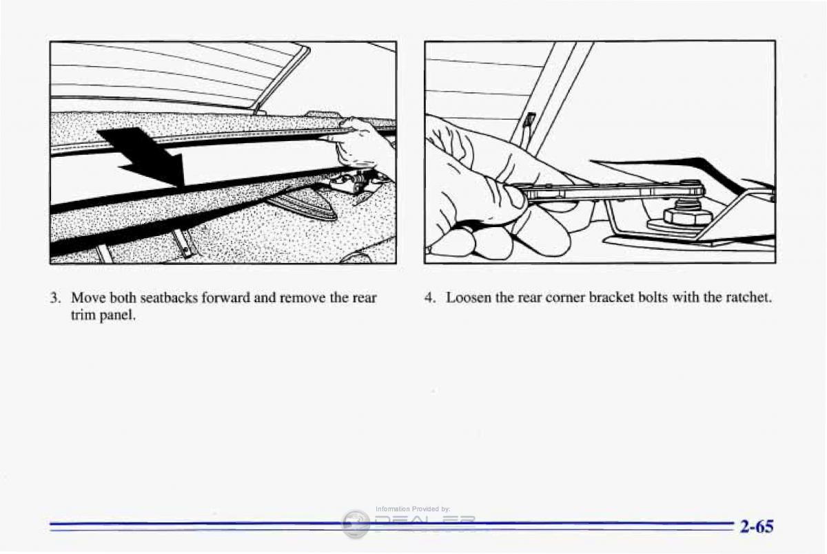 Chevrolet Corvette C4 owners manual / page 108