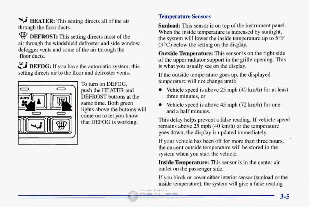 Chevrolet Corvette C4 owners manual / page 146