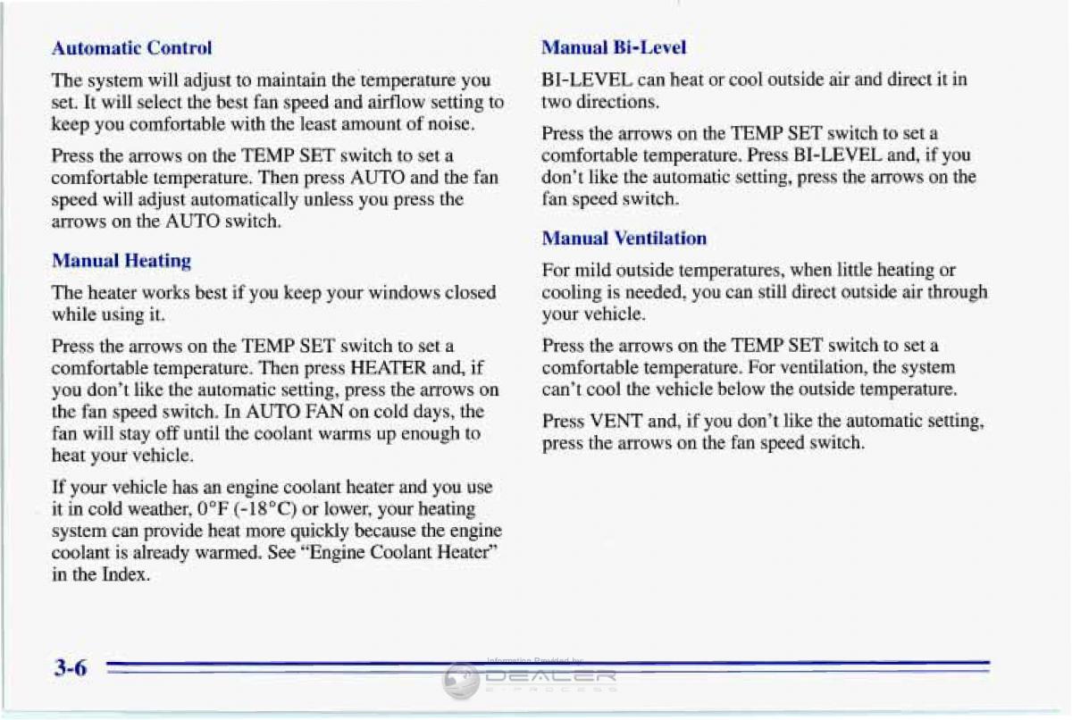 Chevrolet Corvette C4 owners manual / page 147