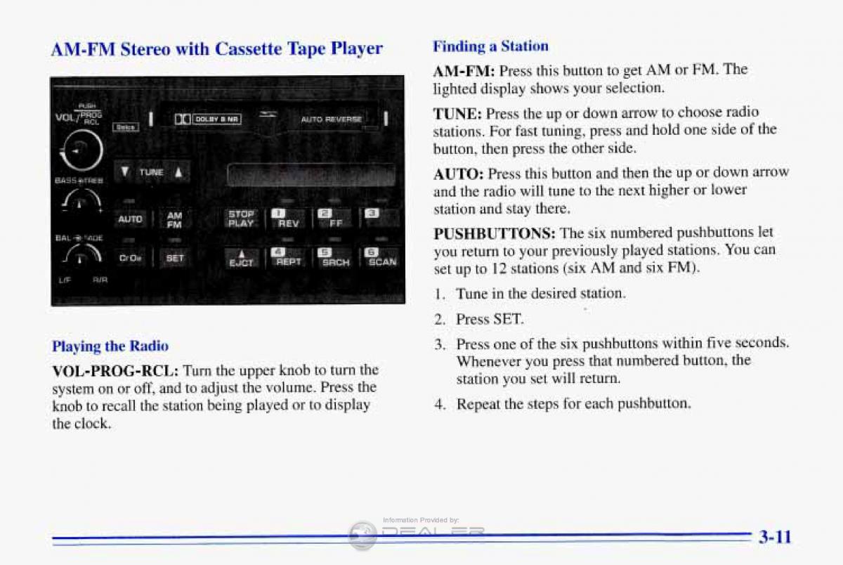 Chevrolet Corvette C4 owners manual / page 152