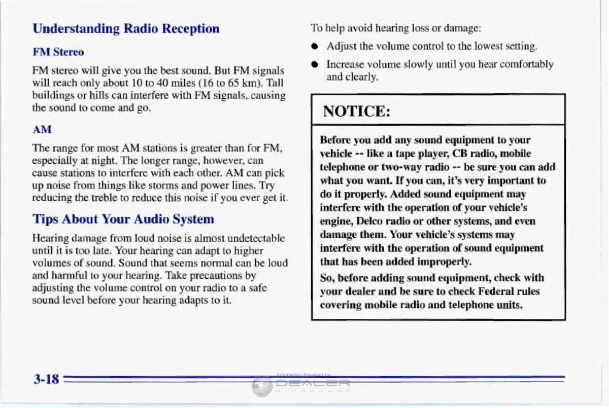 Chevrolet Corvette C4 owners manual / page 159