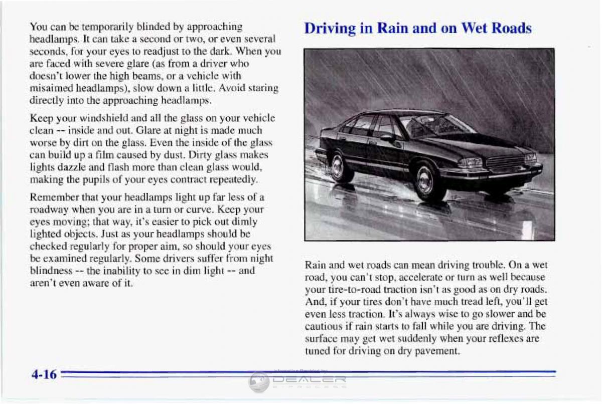 Chevrolet Corvette C4 owners manual / page 177