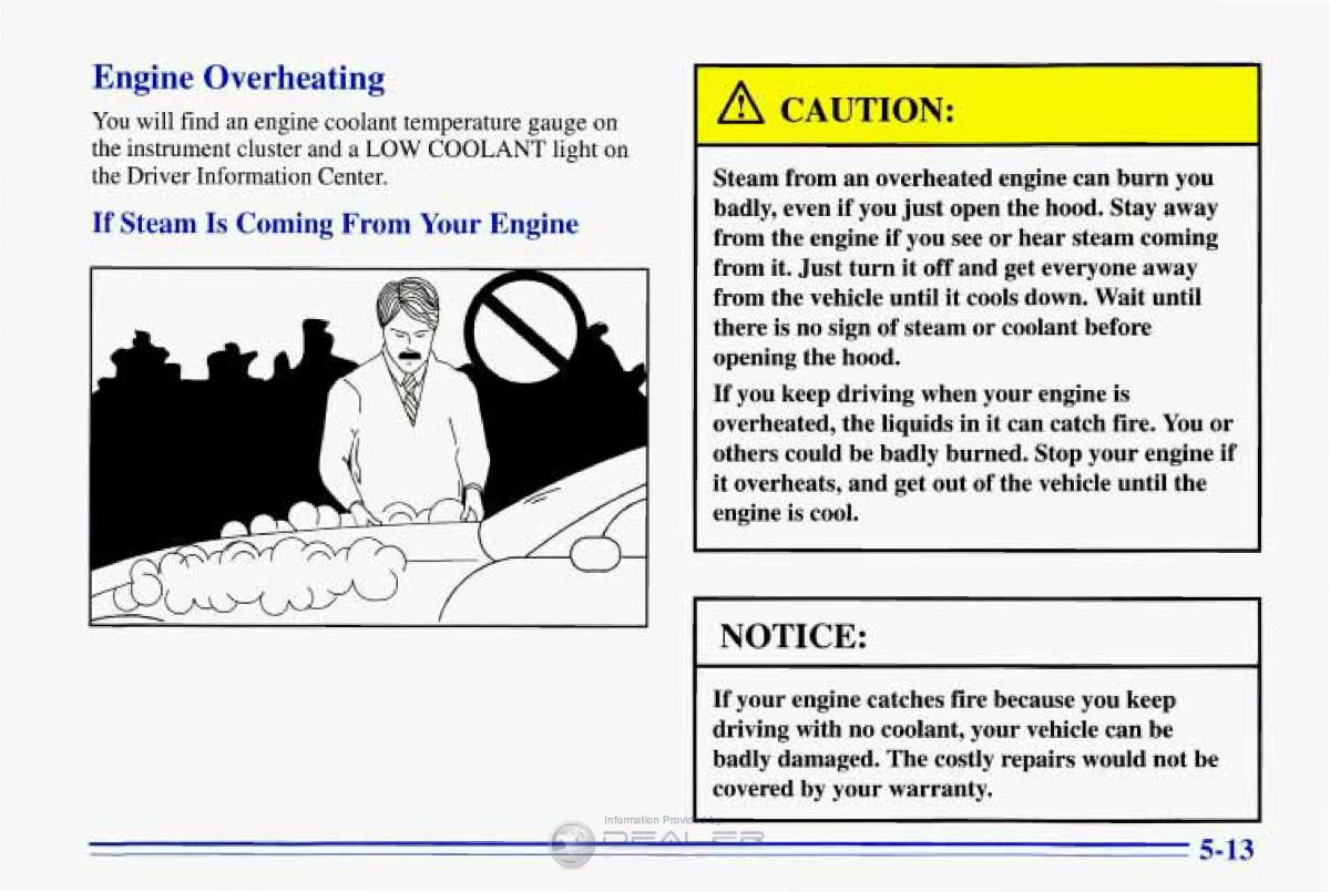 Chevrolet Corvette C4 owners manual / page 204