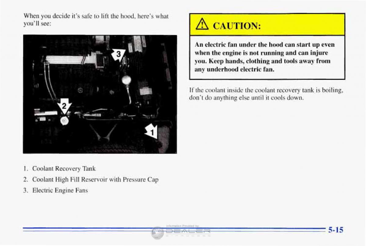 Chevrolet Corvette C4 owners manual / page 206