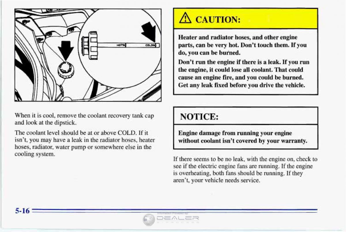 Chevrolet Corvette C4 owners manual / page 207