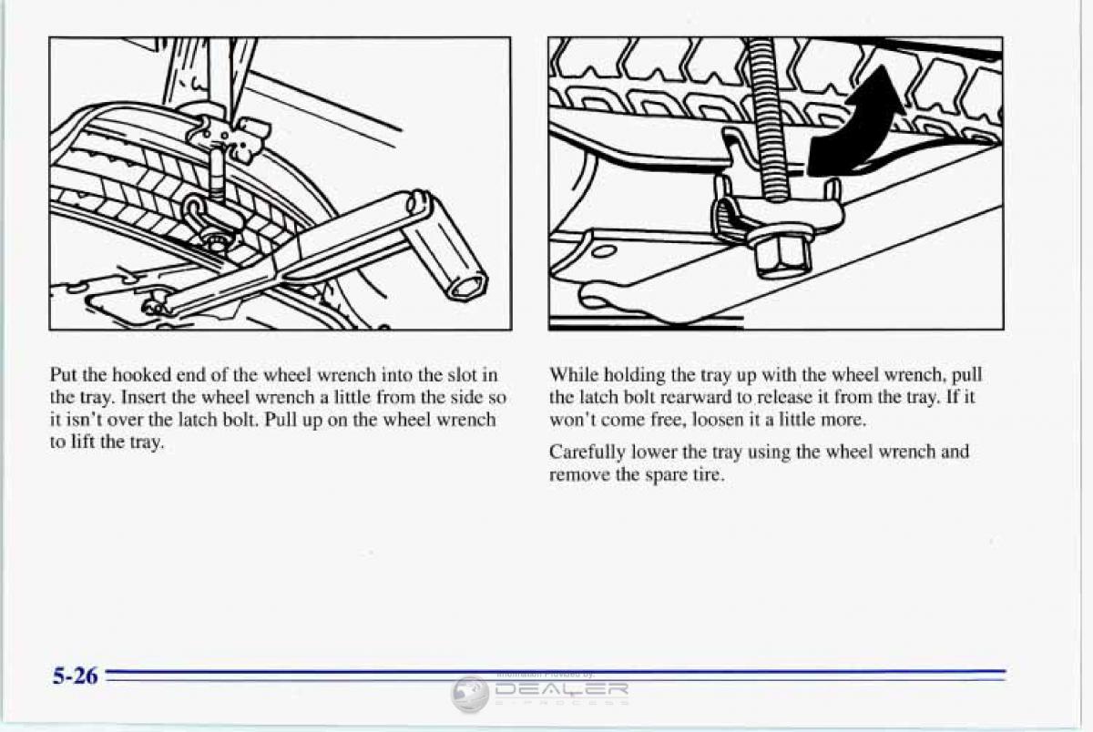 Chevrolet Corvette C4 owners manual / page 217