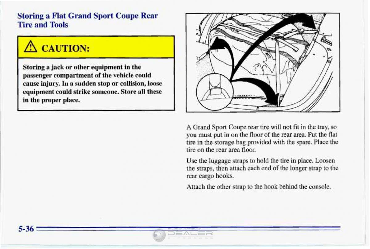 Chevrolet Corvette C4 owners manual / page 227