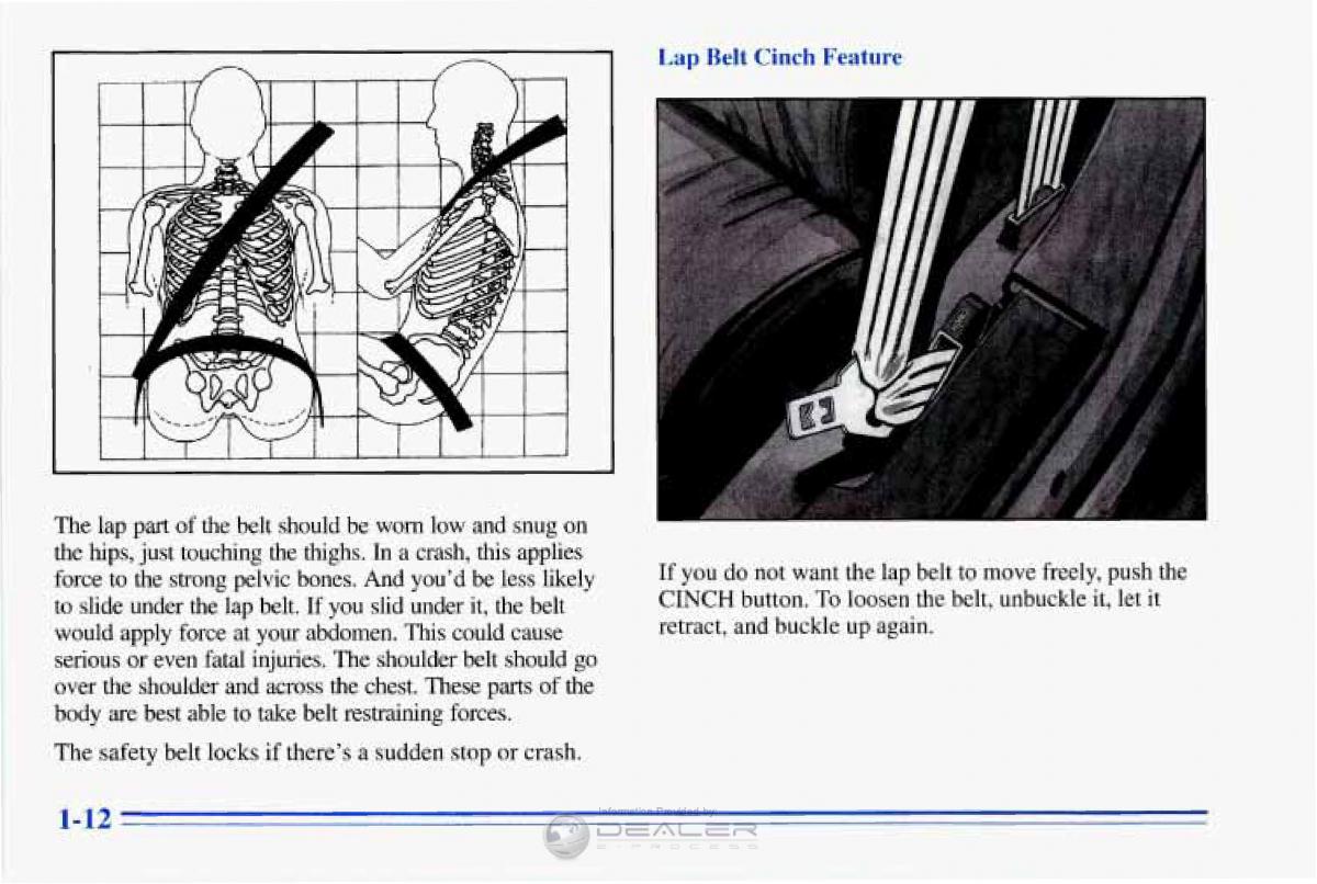 Chevrolet Corvette C4 owners manual / page 23