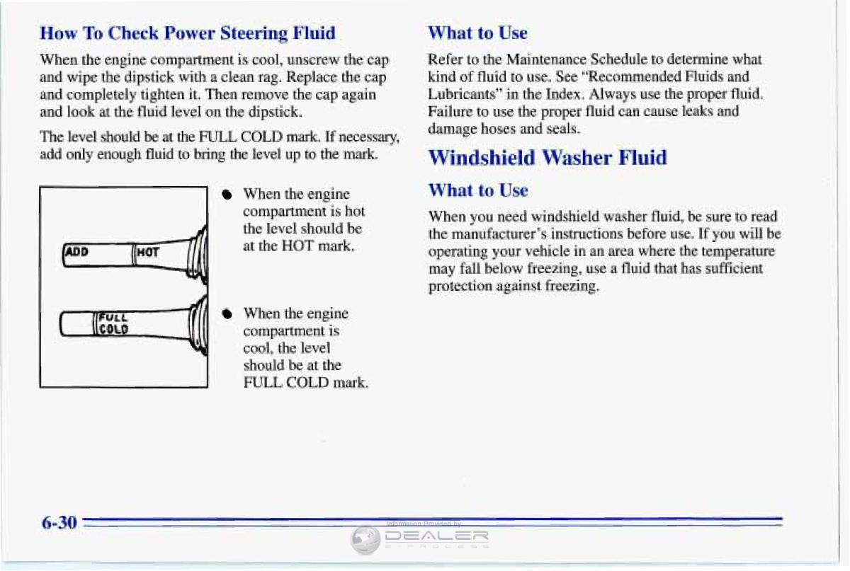 Chevrolet Corvette C4 owners manual / page 261