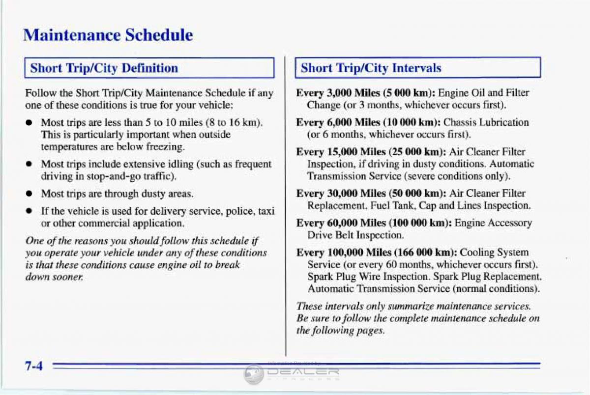 Chevrolet Corvette C4 owners manual / page 315