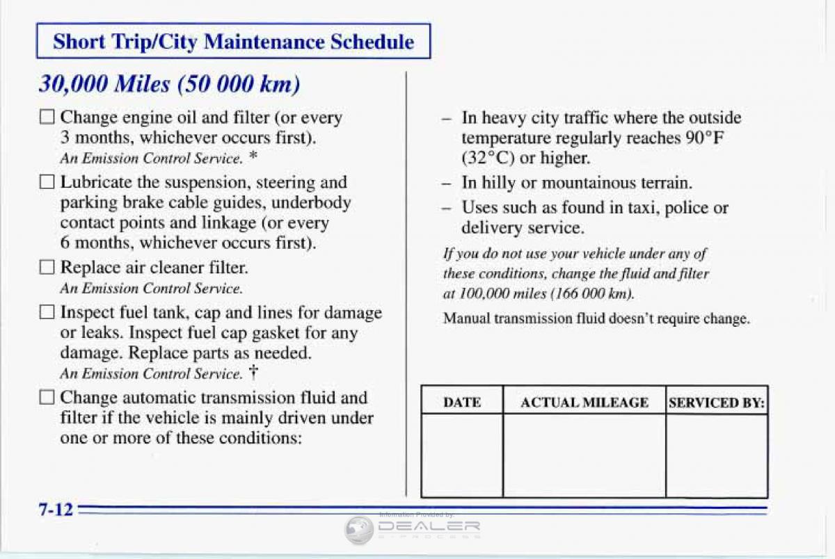 Chevrolet Corvette C4 owners manual / page 323