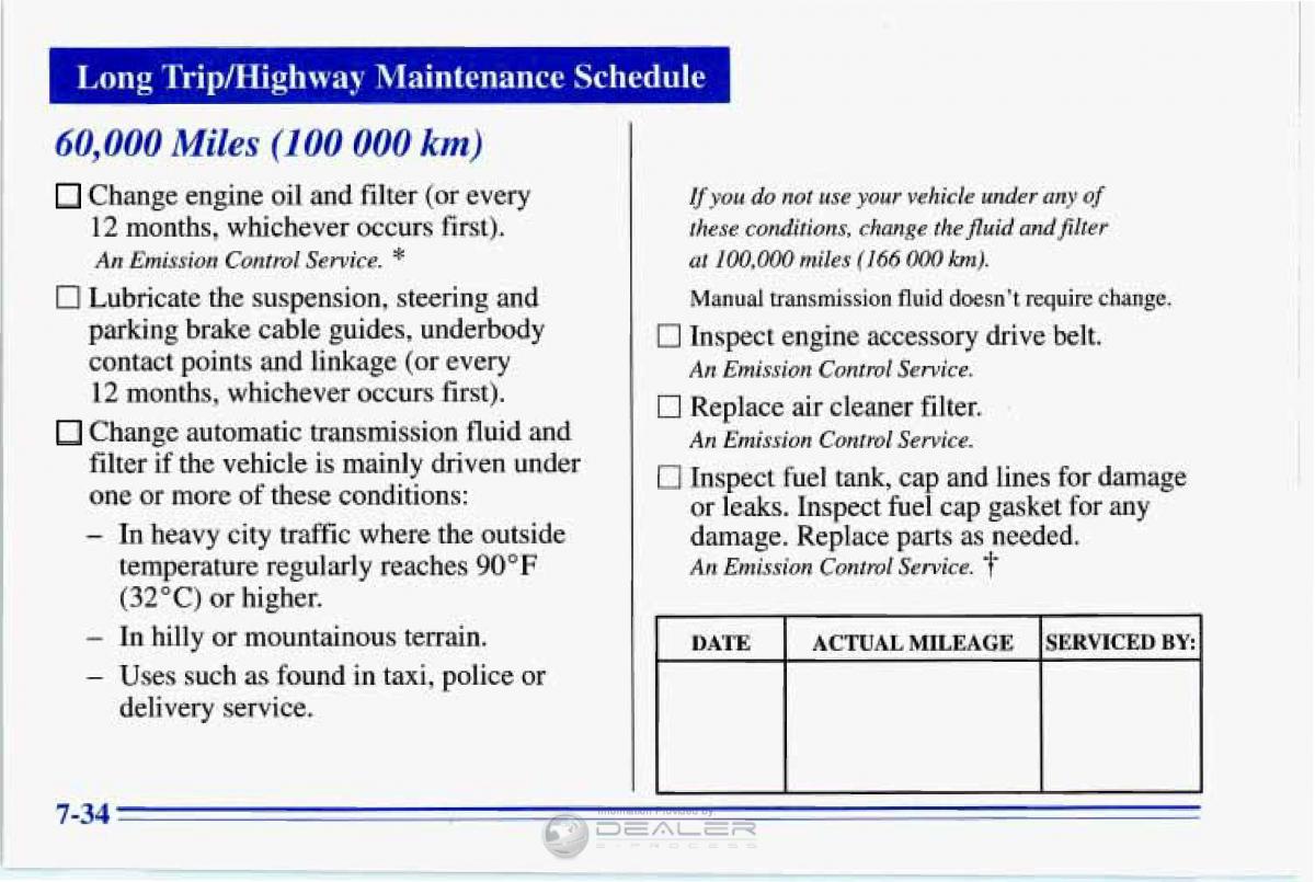 Chevrolet Corvette C4 owners manual / page 345