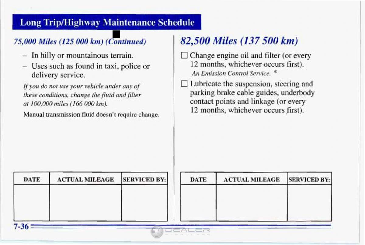 Chevrolet Corvette C4 owners manual / page 347