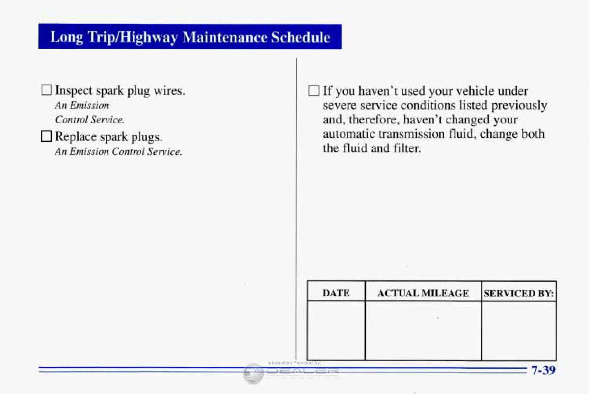 Chevrolet Corvette C4 owners manual / page 350