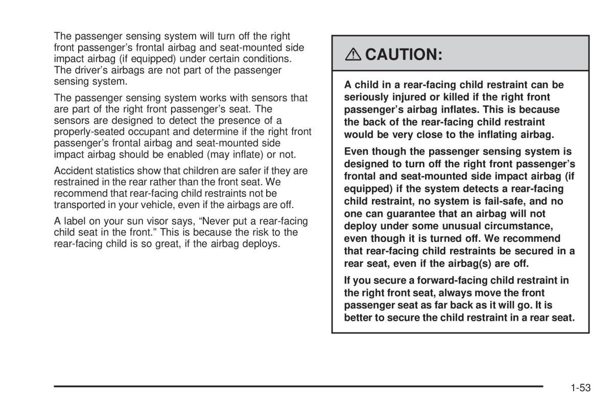 Chevrolet Corvette C5 owners manual / page 57