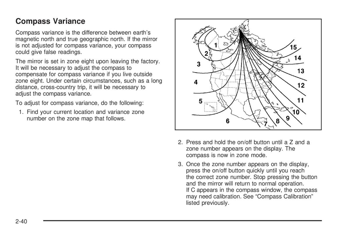 Chevrolet Corvette C5 owners manual / page 104