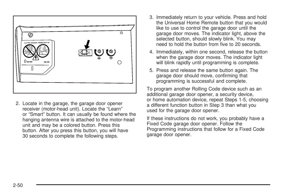 Chevrolet Corvette C5 owners manual / page 114