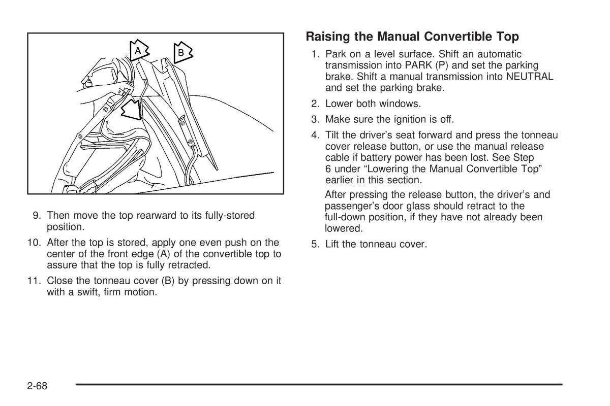 Chevrolet Corvette C5 owners manual / page 132