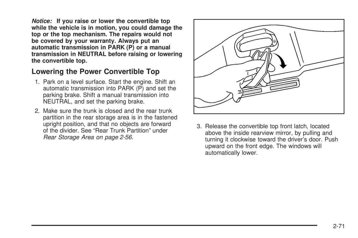 Chevrolet Corvette C5 owners manual / page 135