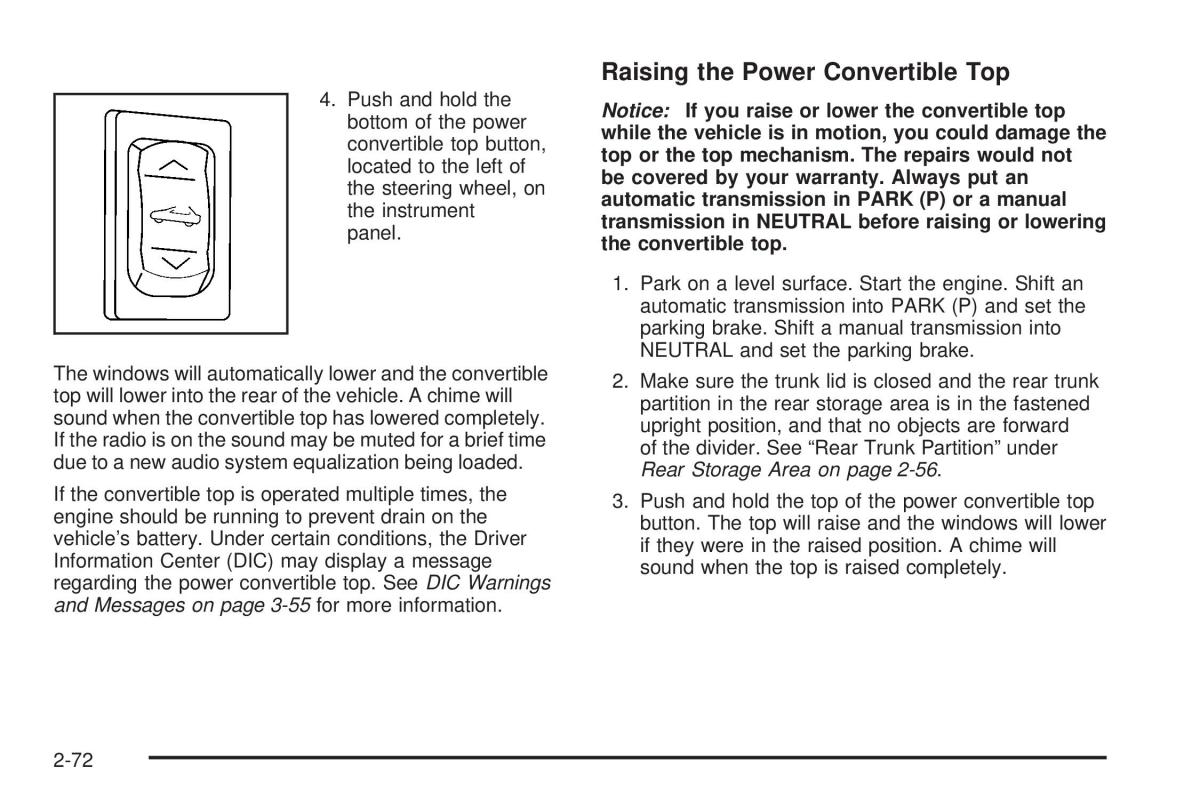 Chevrolet Corvette C5 owners manual / page 136