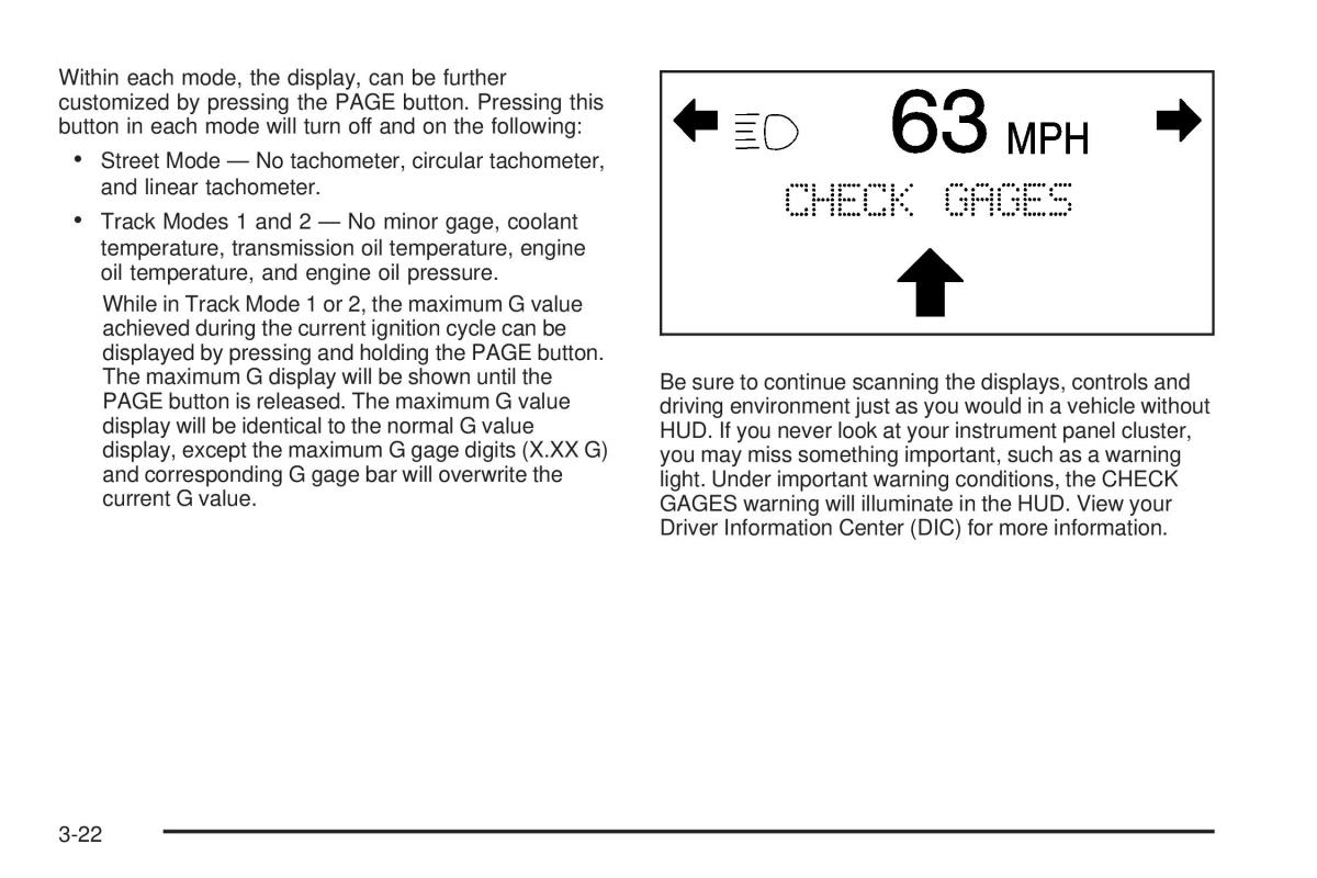 Chevrolet Corvette C5 owners manual / page 162