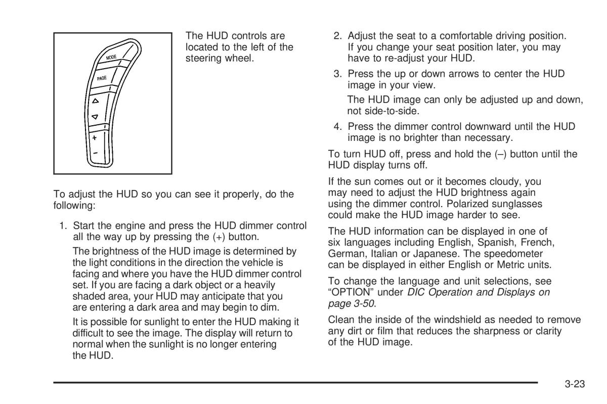 Chevrolet Corvette C5 owners manual / page 163