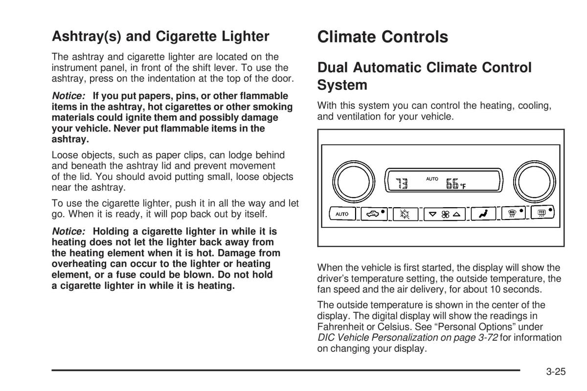 Chevrolet Corvette C5 owners manual / page 165