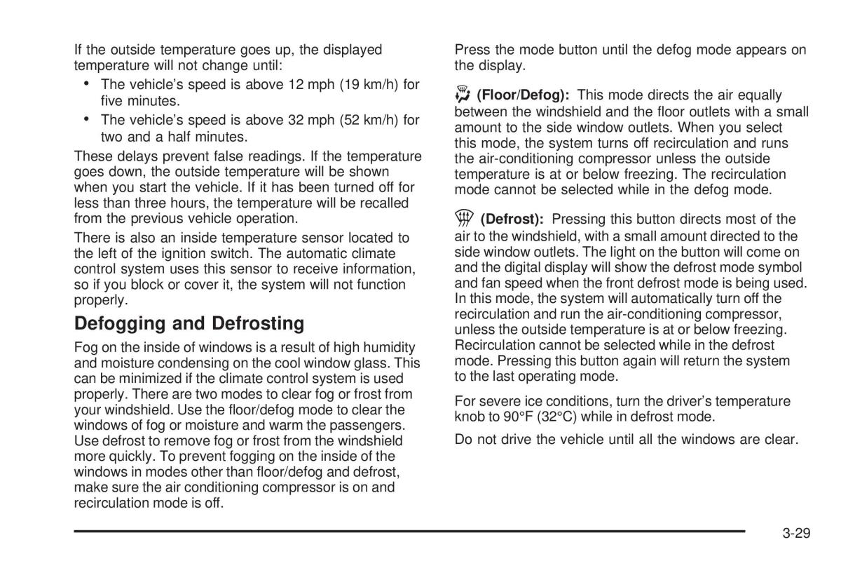 Chevrolet Corvette C5 owners manual / page 169