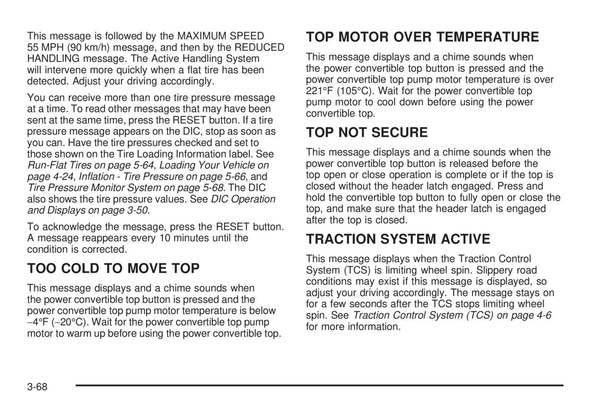 Chevrolet Corvette C5 owners manual / page 208