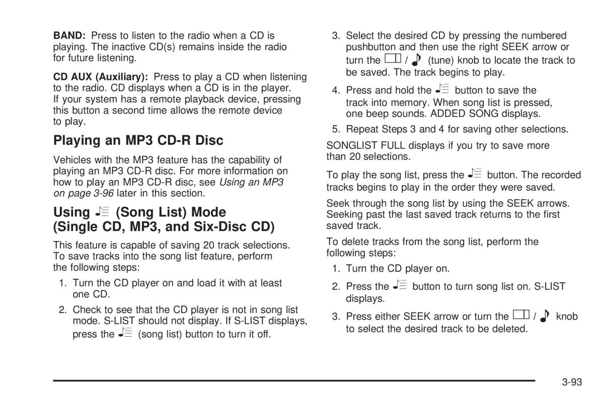 Chevrolet Corvette C5 owners manual / page 233