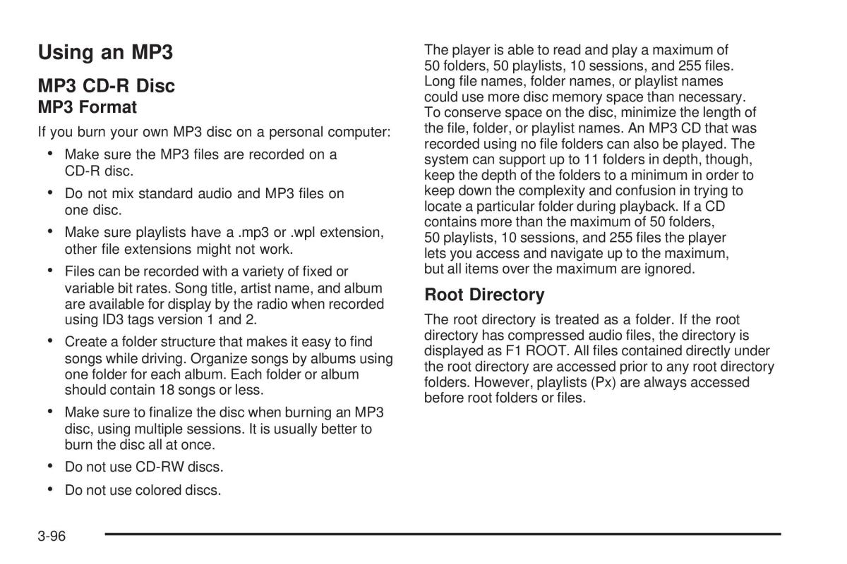 Chevrolet Corvette C5 owners manual / page 236